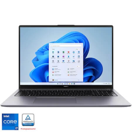 Laptop Huawei MateBook D16 Space Gray Intel i7-12700H,16GB,512GB SSD,UMA,Non-Touch,FTPM