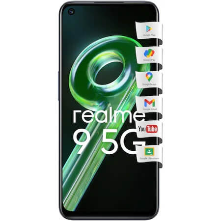 Realme 9 Dual SIM, 64 GB, 4 GB RAM, 5G, Meteor Black
