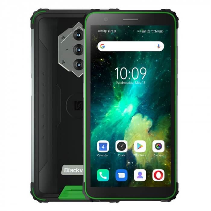 Blackview BV6600E, Smartphone Dual Sim, 32GB, 4GB RAM, 4G, Green