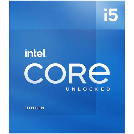Procesor Intel® Core™ i5-11600K Rocket Lake, 3.90 GHz, 12MB, Socket 1200