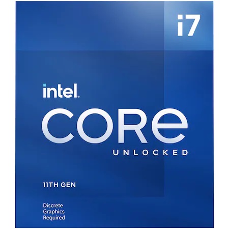 Procesor Intel® Core™ i7-11700KF Rocket Lake, 3.60 GHz, 16MB, fara grafica integrata, Socket 1200