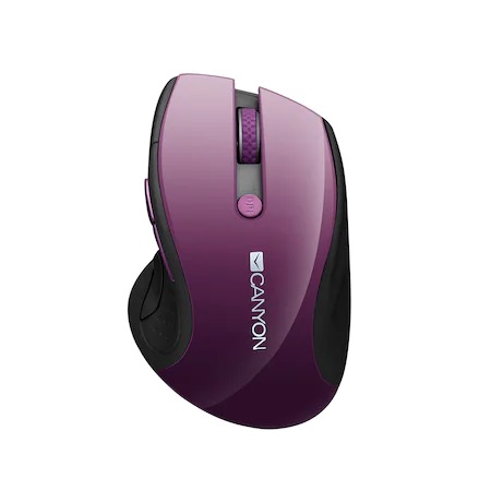 Mouse wireless Canyon CNS-CMSW01P, 2.4GHz, 6 butoane, 1600DPI, Mov