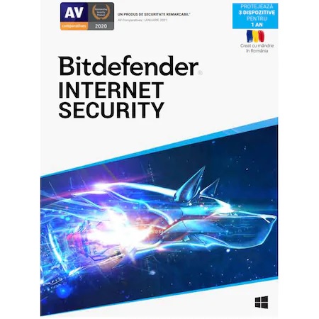Bitdefender Internet Security - 1 an, 10 dispozitive