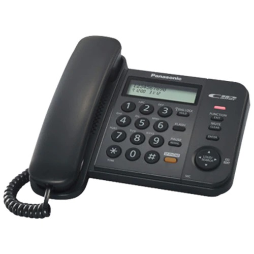Panasonic KX-TS580FXB, Telefon analogic, Caller ID, Negru