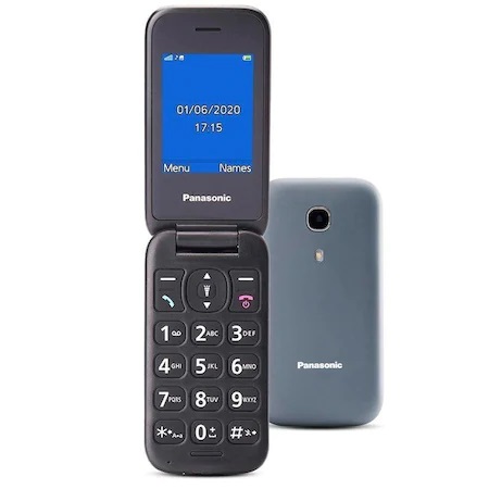 Panasonic KX-TU400EXG, Telefon pentru seniori, Single SIM, 1GB RAM, Gri