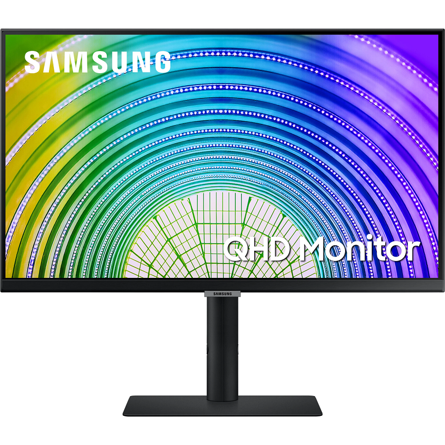 Monitor LED IPS Samsung 24", WQHD, DisplayPort, FreeSync, Negru