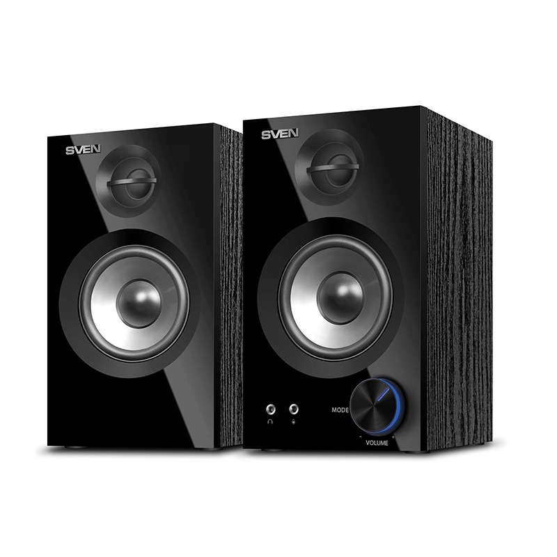 SVEN SPS-621, Boxe audio cu bluetooth, 2 x 14 W, Black 