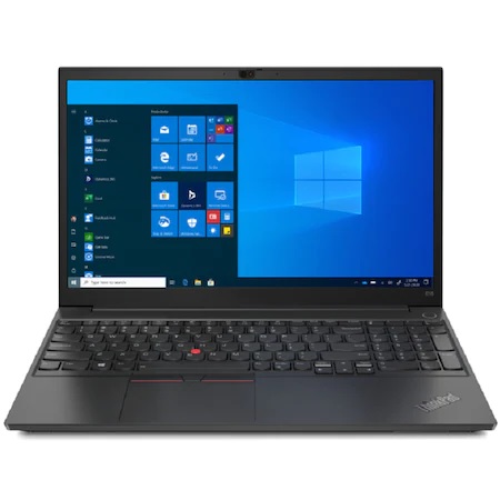 Laptop Lenovo 15.6'' ThinkPad E15 Gen 2, FHD IPS, Procesor Intel® Core™ i5-1135G7 (8M Cache, up to 4.20 GHz), 8GB, Intel Iris® Xe Graphics, Negru