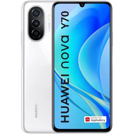 Huawei Nova Y70 Dual SIM, 128 GB, 4 GB, White