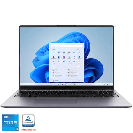 Laptop Huawei MateBook D16 Space Gray Intel i5-12450H,8GB,512GB SSD,UMA,Non-Touch,FTPM