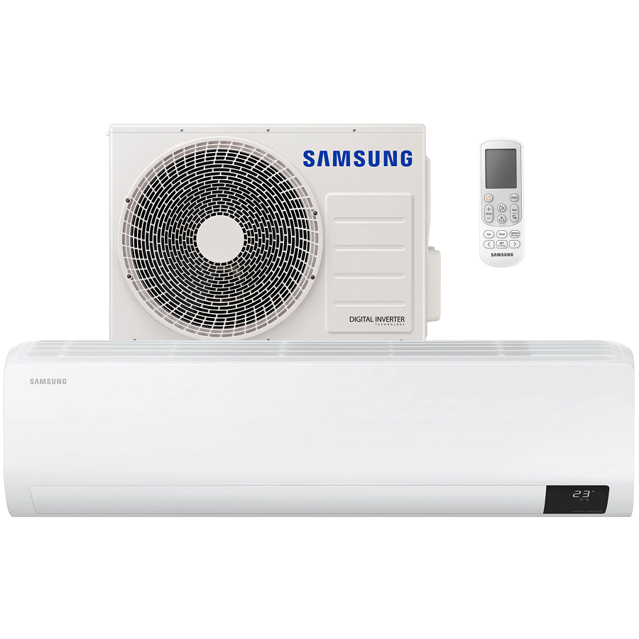Aparat de aer conditionat Samsung Cebu 24000 BTU Wi-Fi, Clasa A++/A+, AI Auto Comfort, Fast cooling, AR24TXFYAWKNEU/XEU, Alb