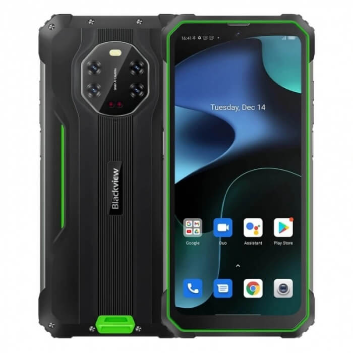 Blackview BV8800, Smartphone Dual Sim, 128GB, 8GB RAM, 4G, Green