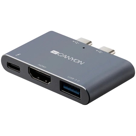 Hub USB Canyon DS-1, Thunderbolt, HDMI, USB3.0