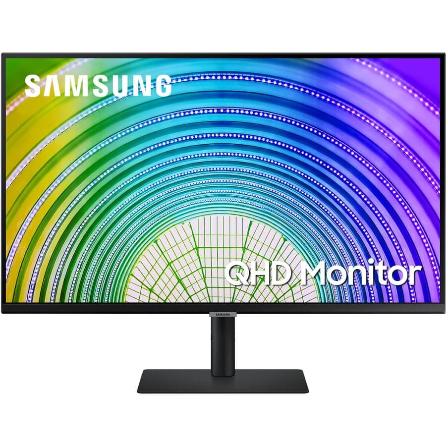 Monitor LED VA Samsung 32", WQHD, DisplayPort, FreeSync, Vesa, Negru