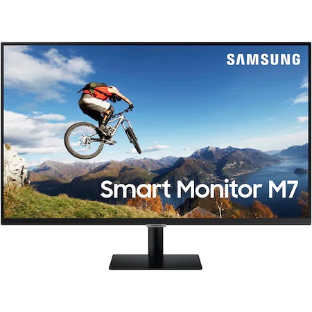 Monitor LED VA Samsung LS32AM700URXEN, 32", 4K UHD, HDMI, FreeSync, Vesa, Negru