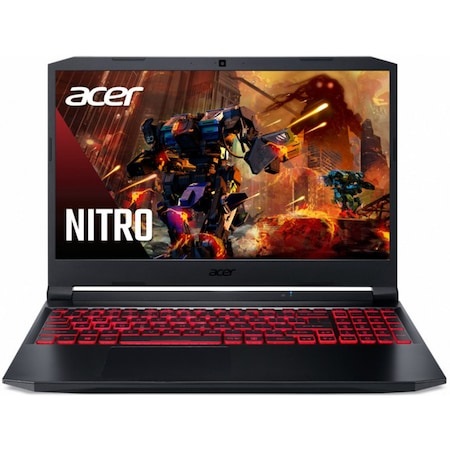 Laptop Acer Gaming 15.6'' Nitro 5 AN515-57, QHD IPS 165Hz, Procesor Intel® Core™ i7-11800H, 32GB DDR4, 1TB SSD, GeForce RTX 3070 8GB, Win 11 Home, Black