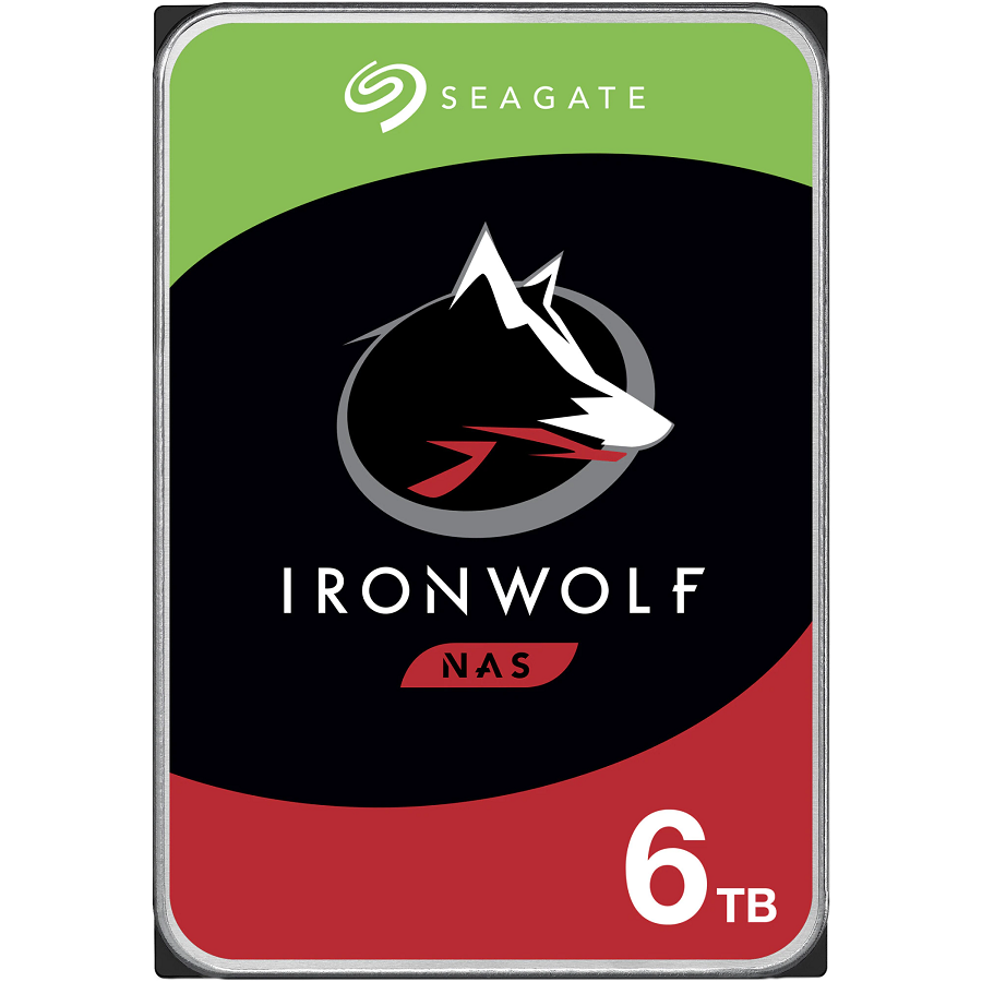 HDD Seagate IronWolf 6TB, 5400RPM, 256MB cache, SATA-III