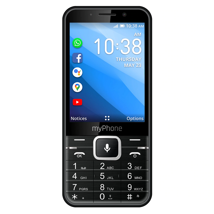MyPhone UP Smart Dual SIM, Black